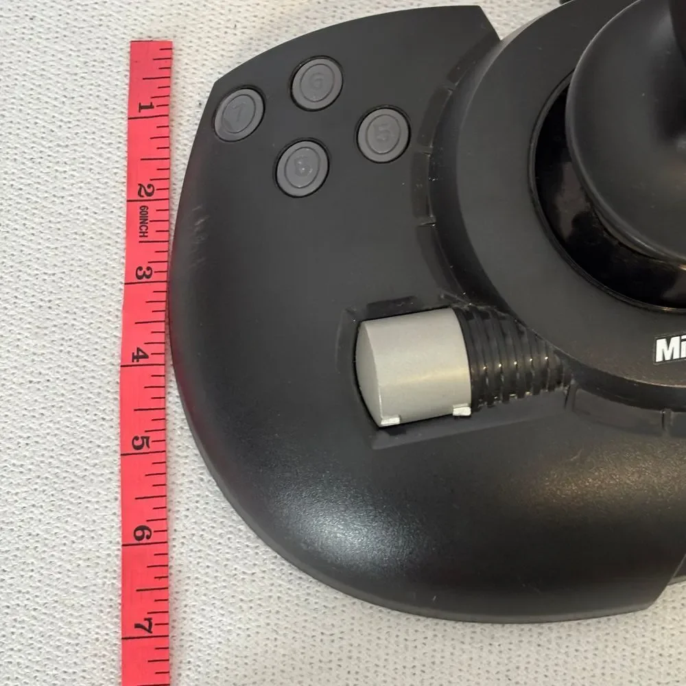 Microsoft Sidewinder‎ Precision 2 Joystick USB Black Gaming X08-58015 Untested
